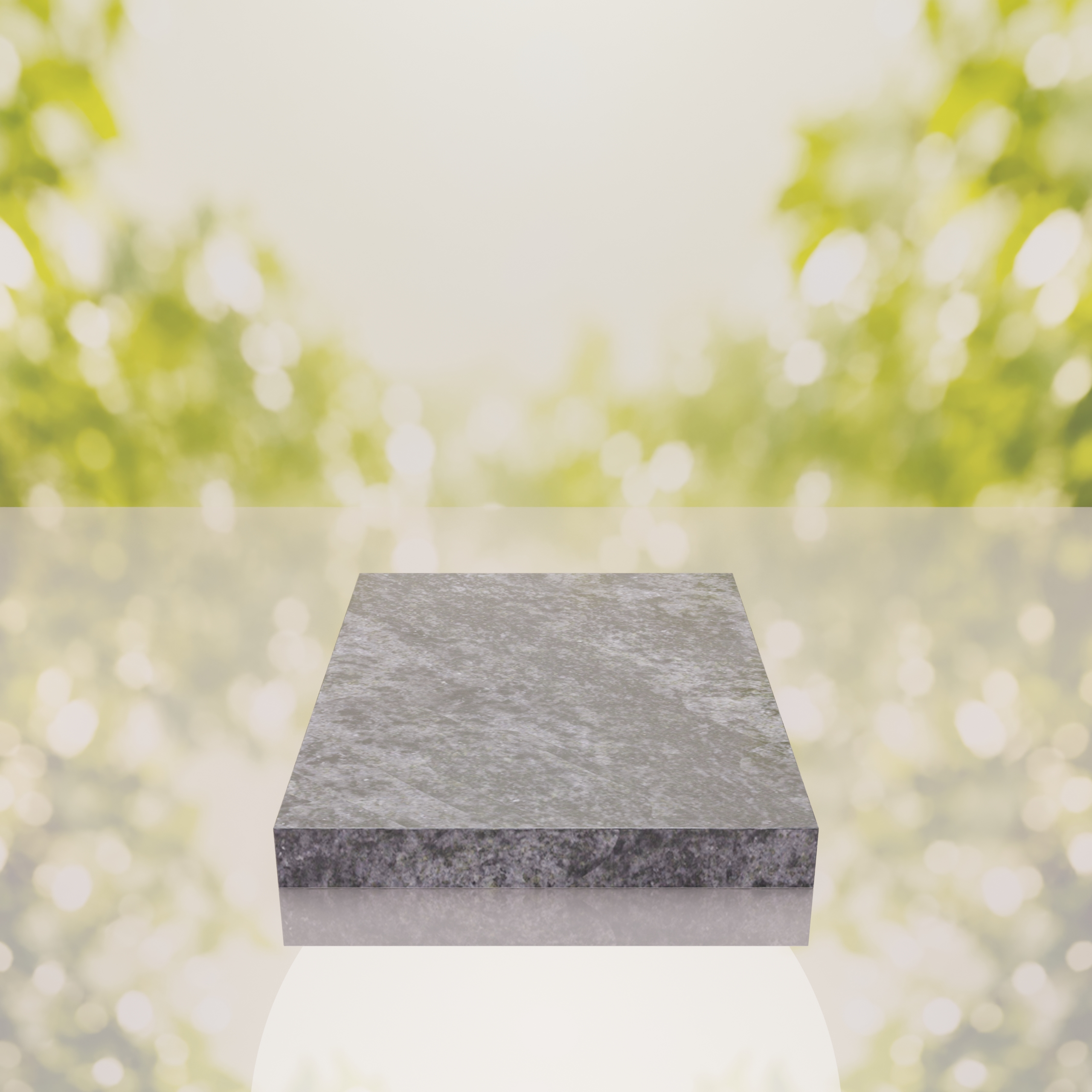 Classic Polished Half Ledger Granite Memorial thumbnail 10