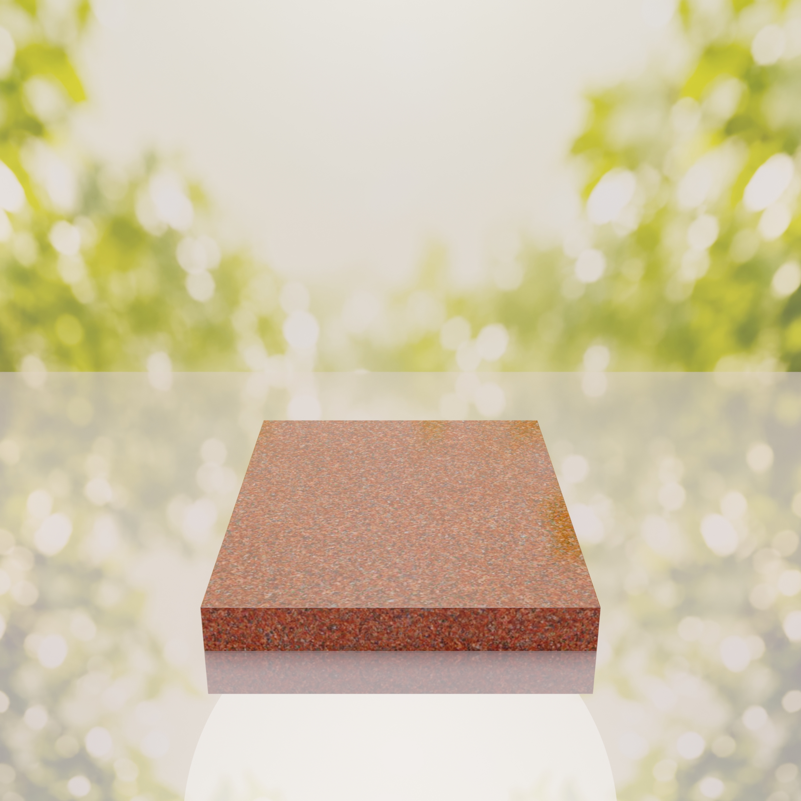 Classic Polished Half Ledger Granite Memorial thumbnail 12
