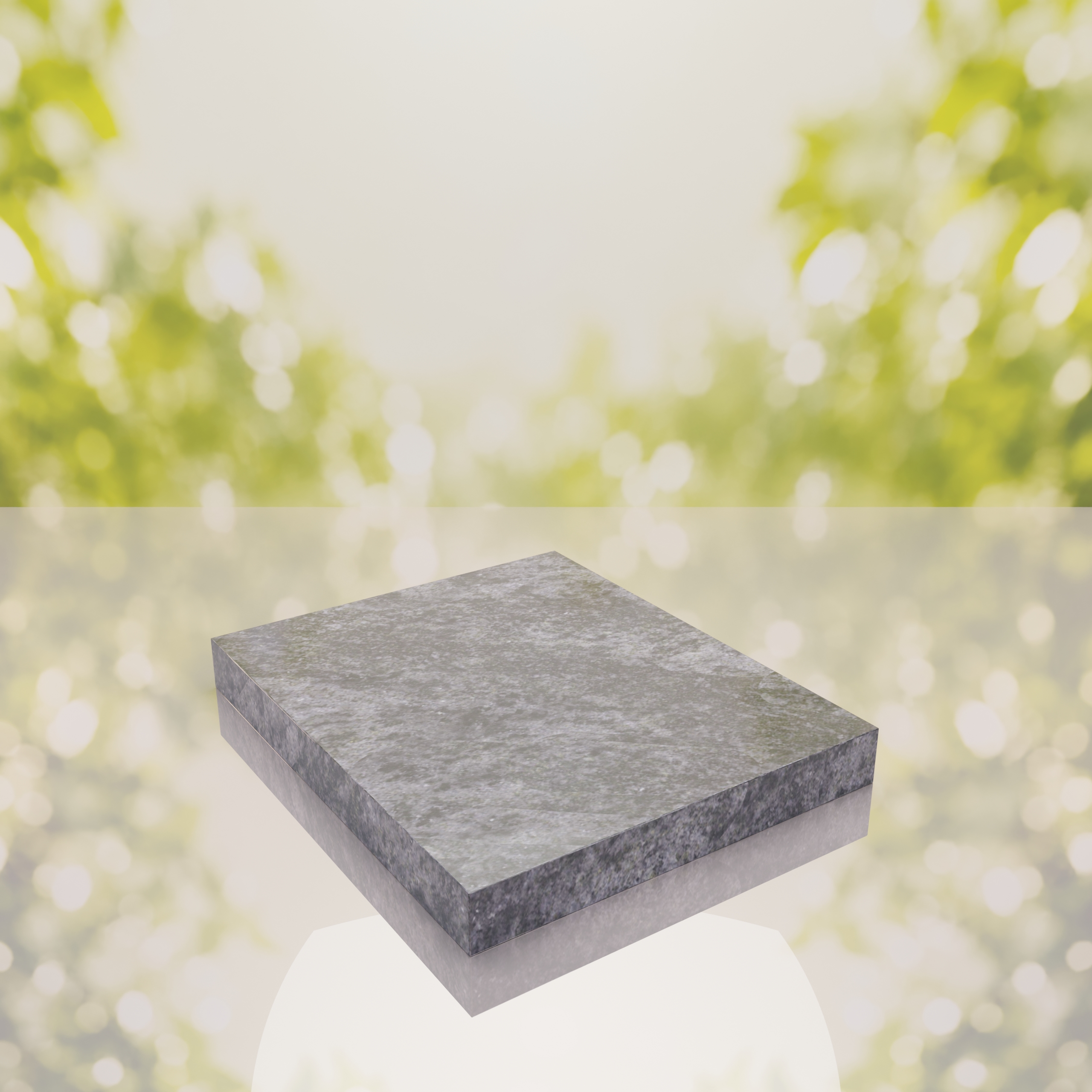 Classic Polished Half Ledger Granite Memorial thumbnail 9