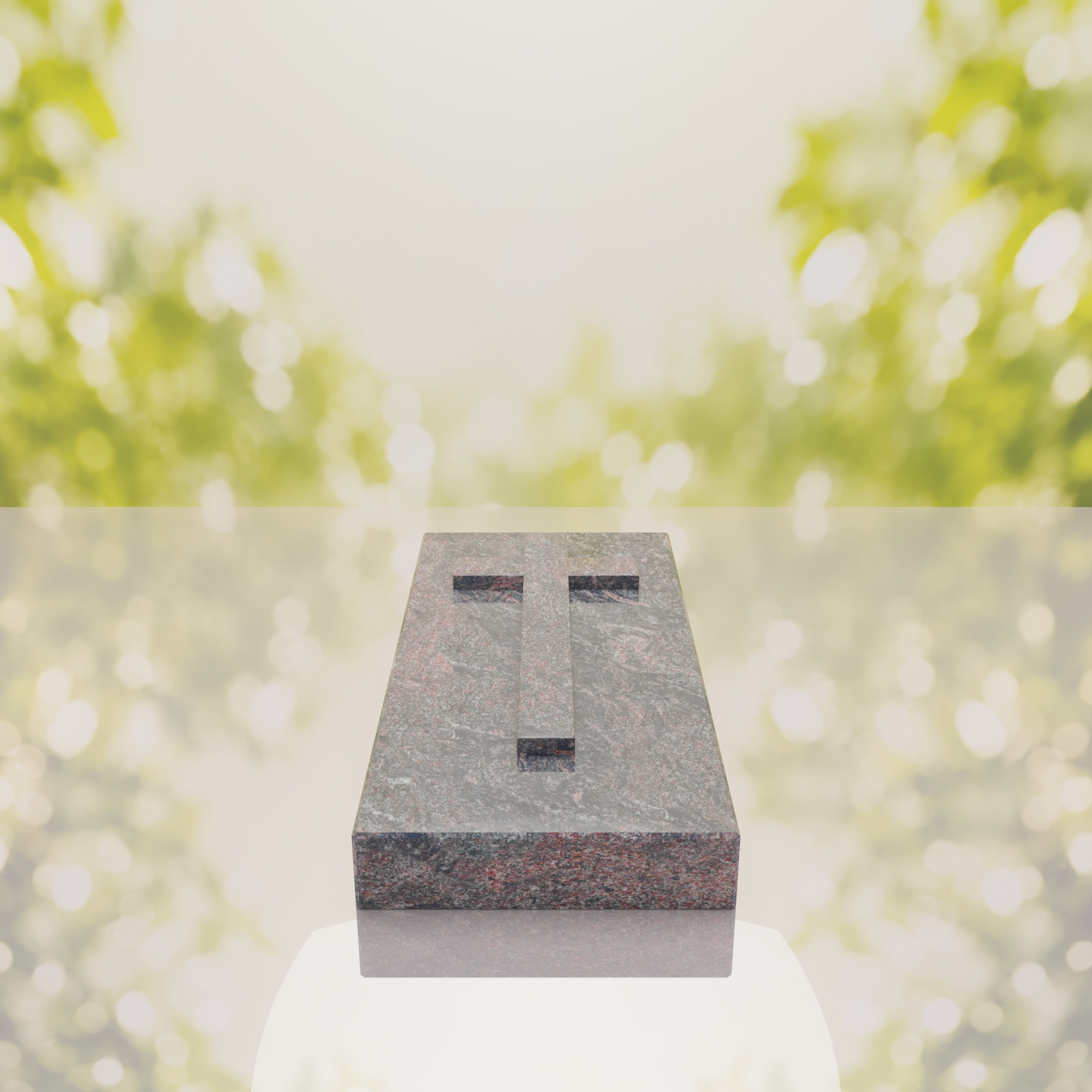 Cross Relief Granite Ledger Memorial thumbnail 8