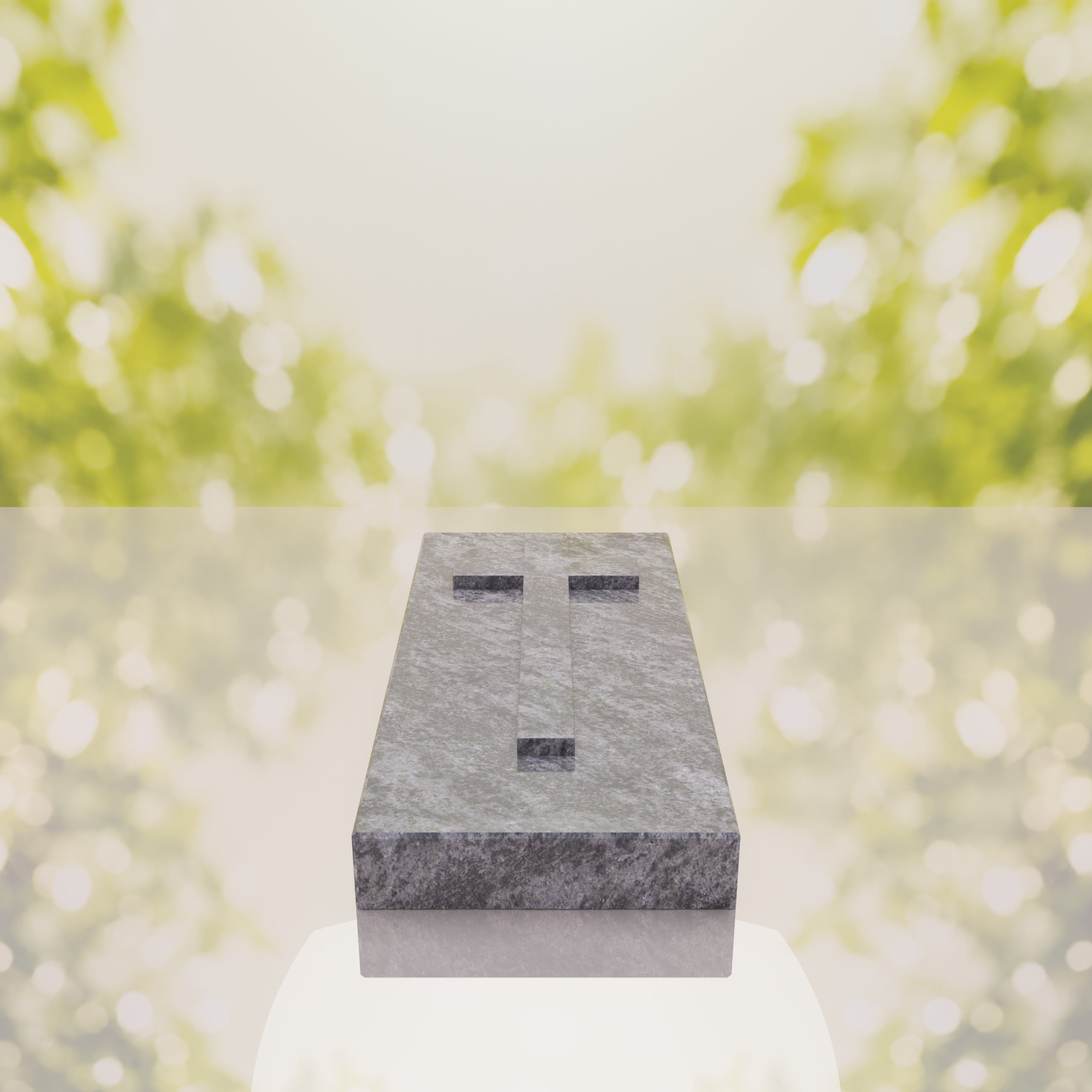 Cross Relief Granite Ledger Memorial thumbnail 10