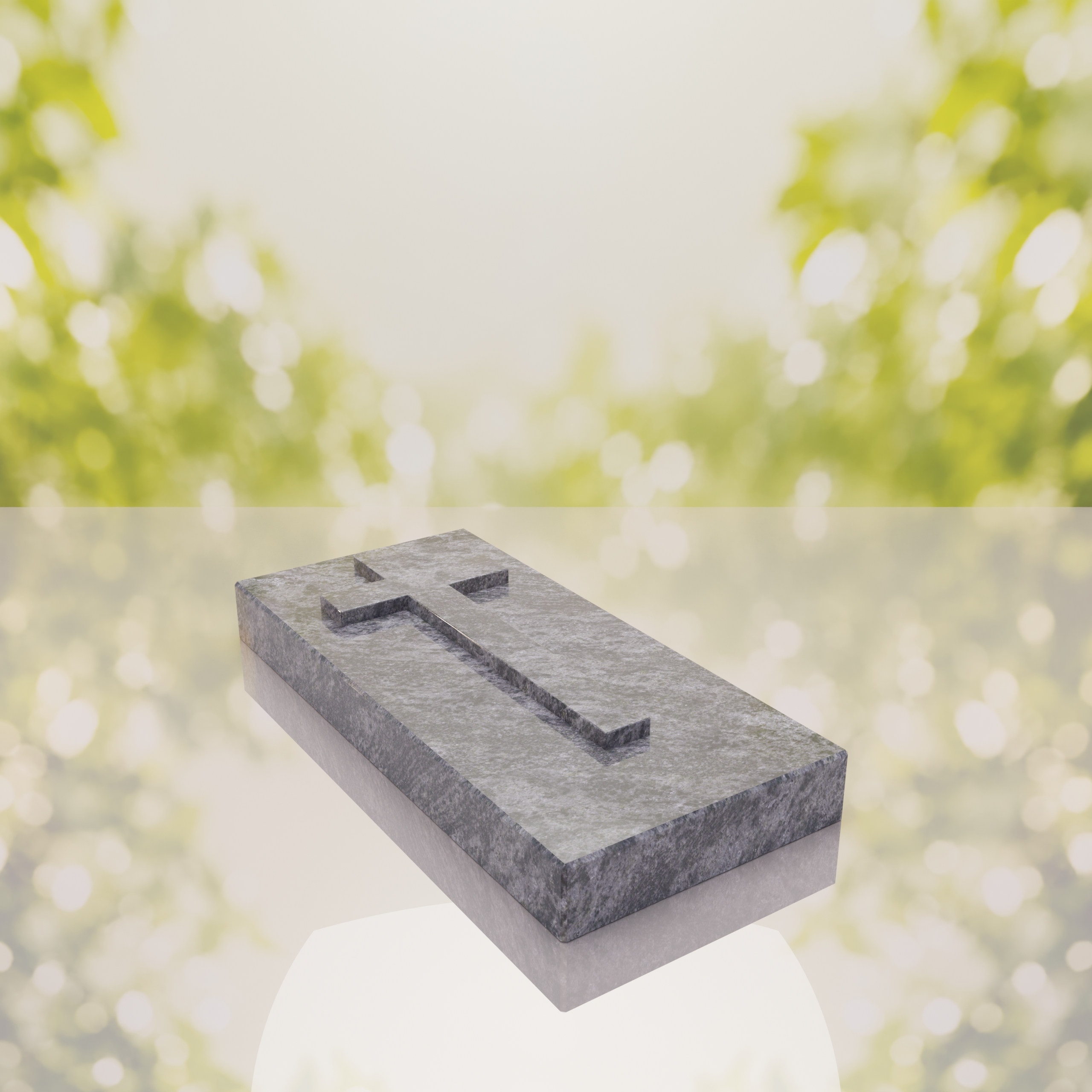 Cross Relief Granite Ledger Memorial thumbnail 9