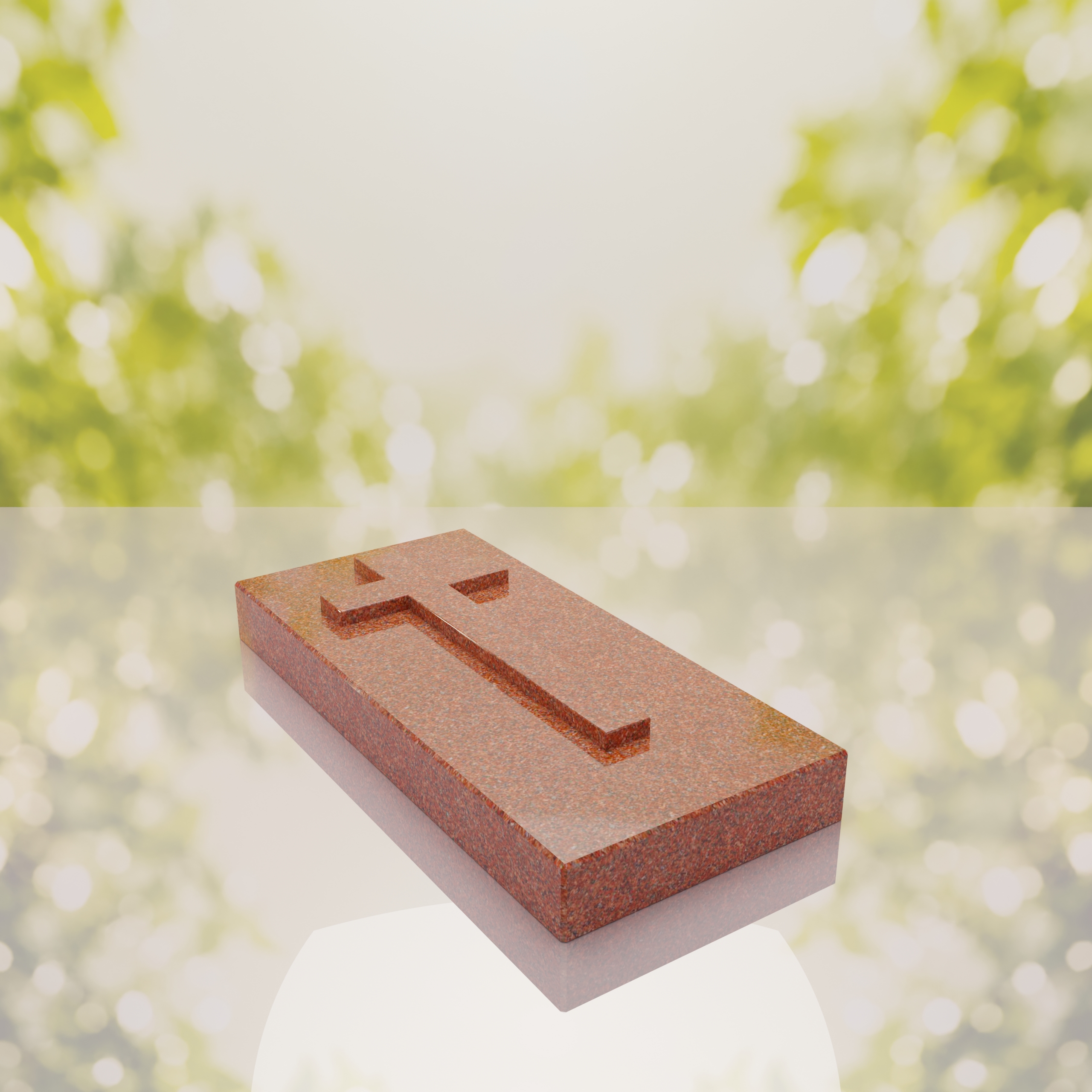 Cross Relief Granite Ledger Memorial thumbnail 11