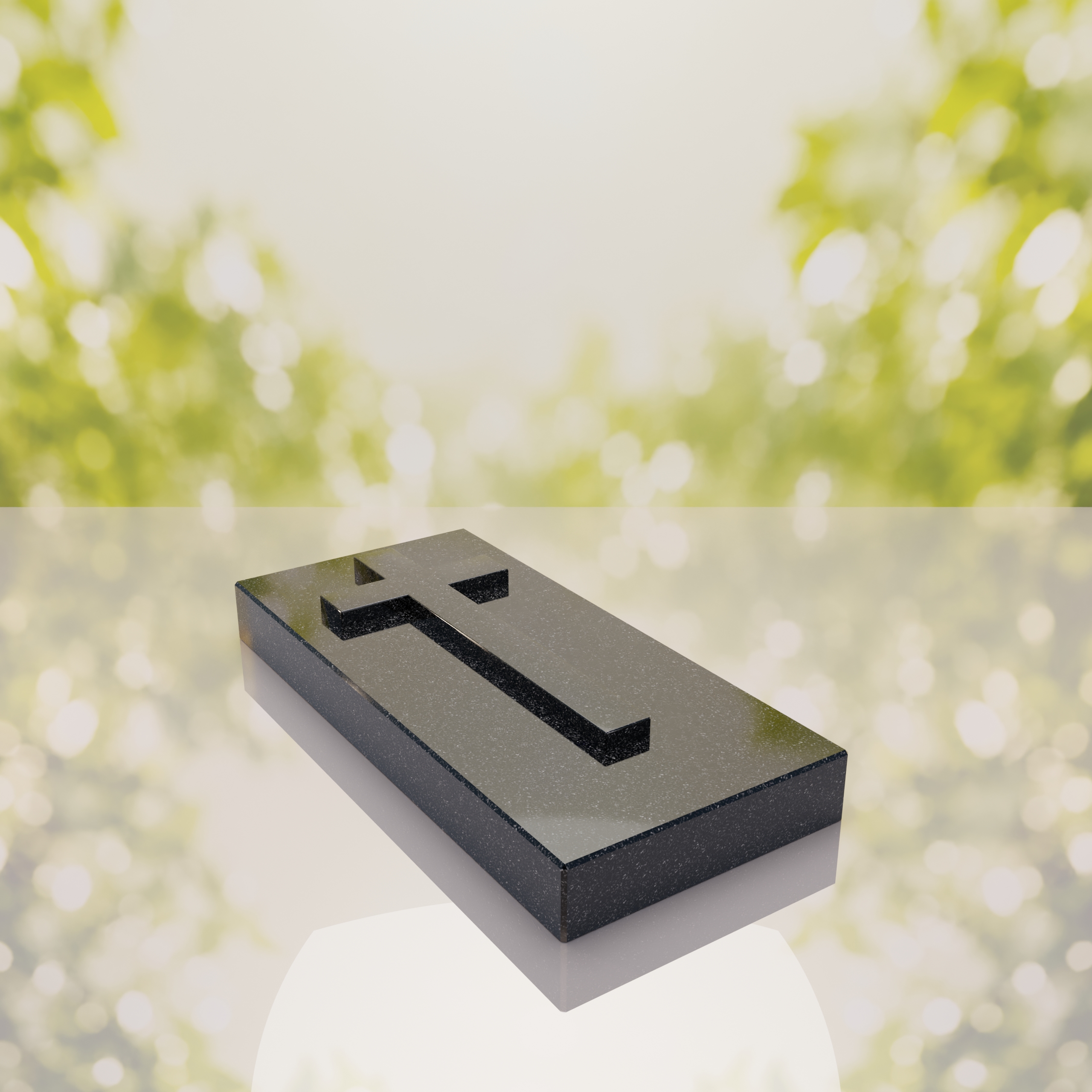 Cross Relief Granite Ledger Memorial thumbnail 13
