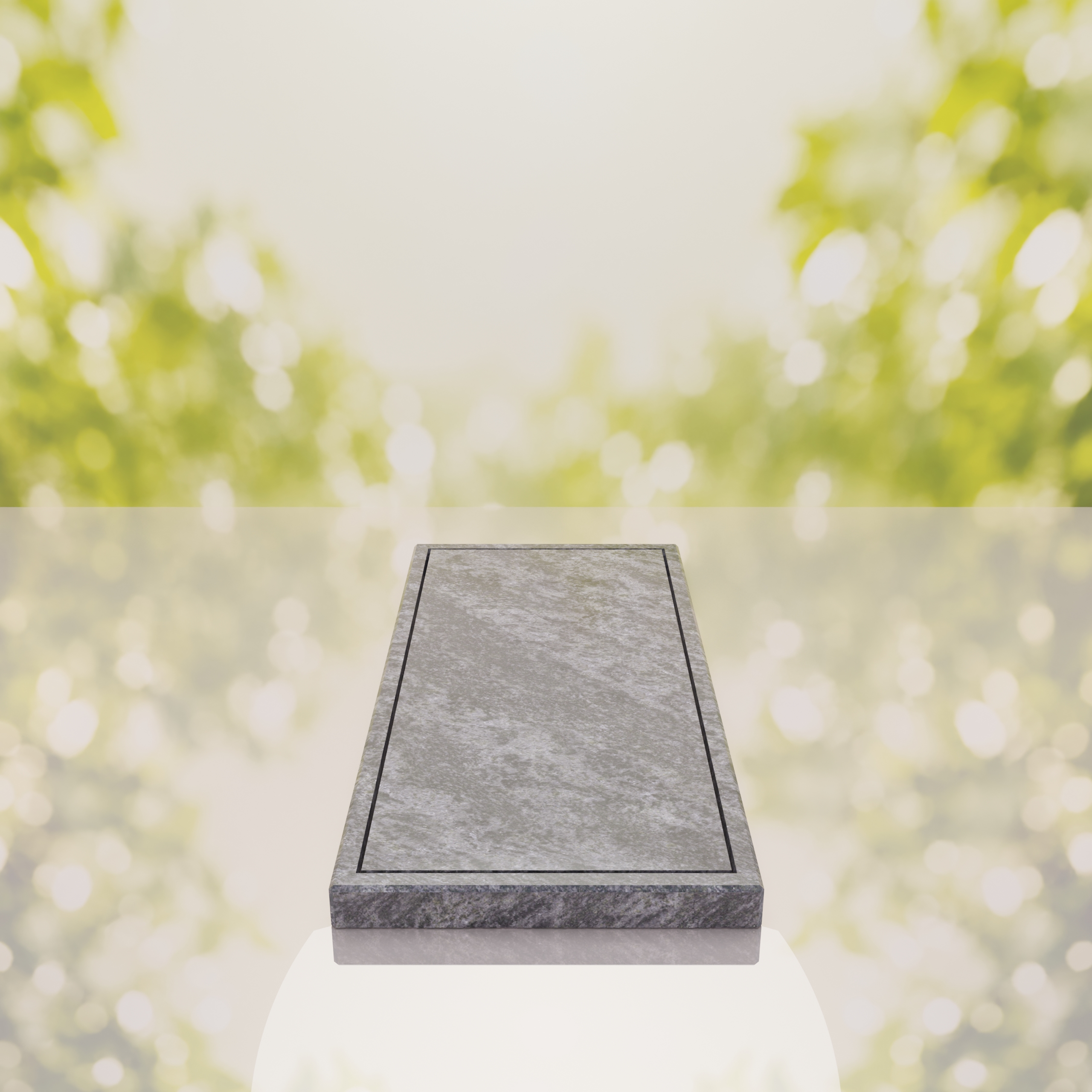 Classic Border Granite Ledger Memorial thumbnail 10