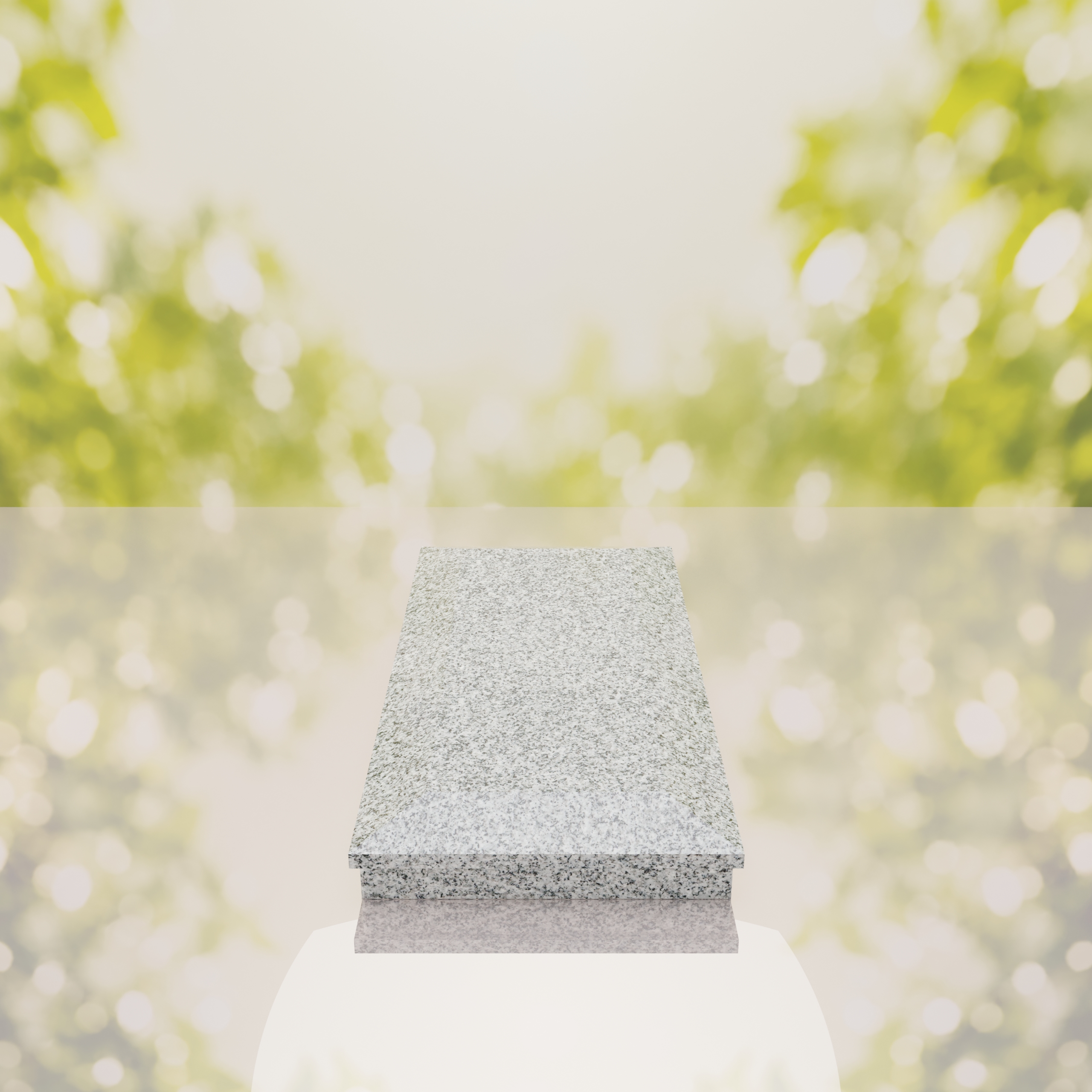 Beveled Top Granite Ledger Memorial thumbnail 4