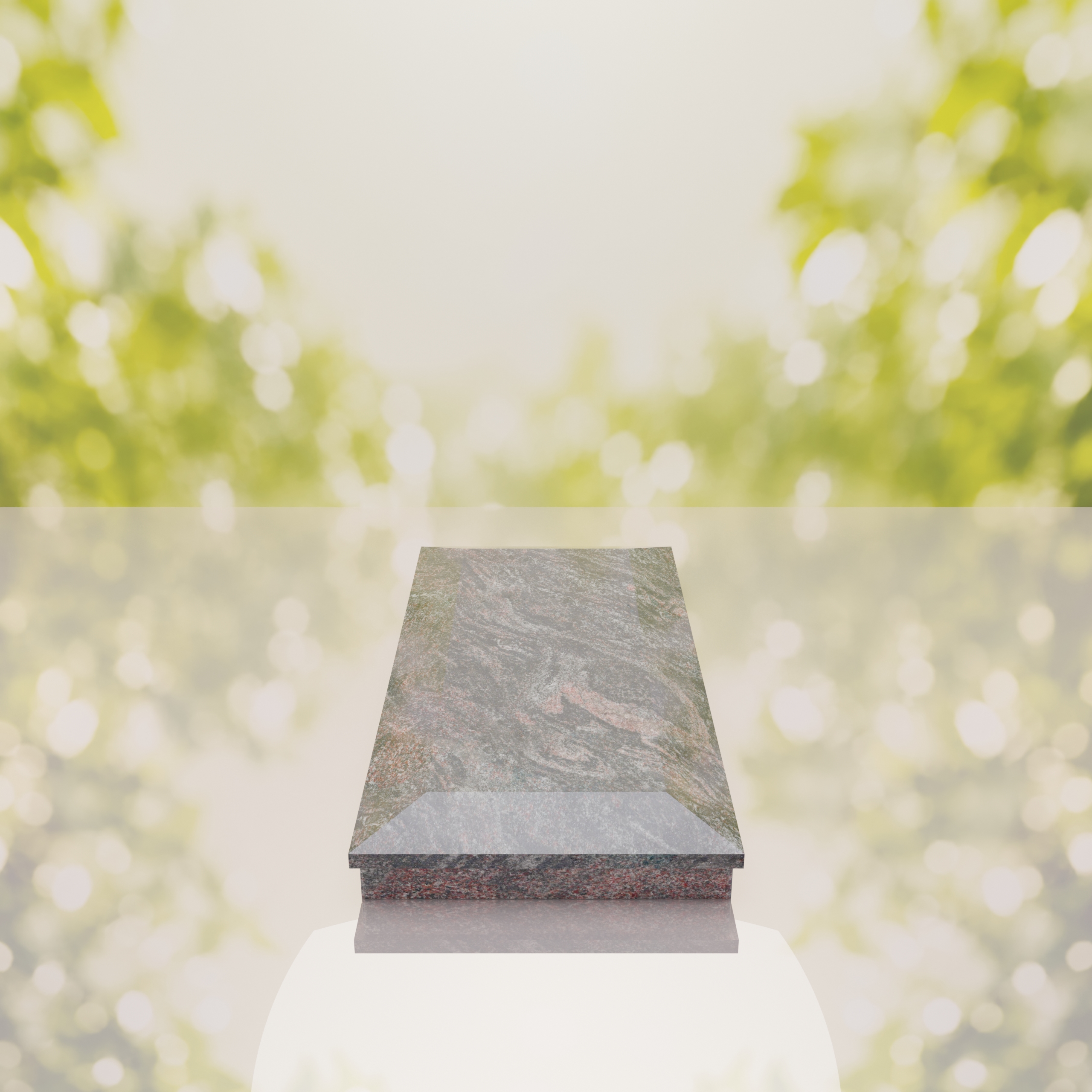 Beveled Top Granite Ledger Memorial thumbnail 6