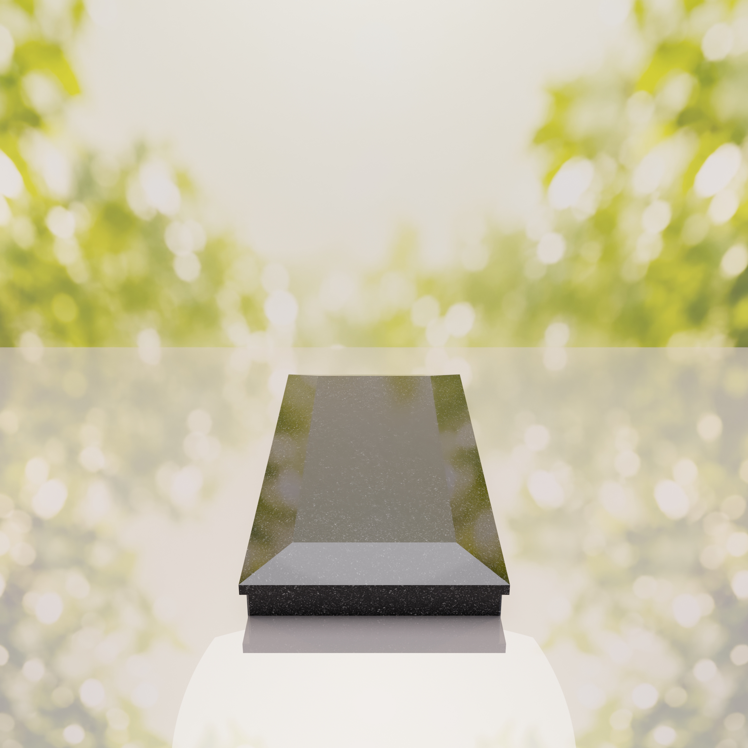 Beveled Top Granite Ledger Memorial thumbnail 14