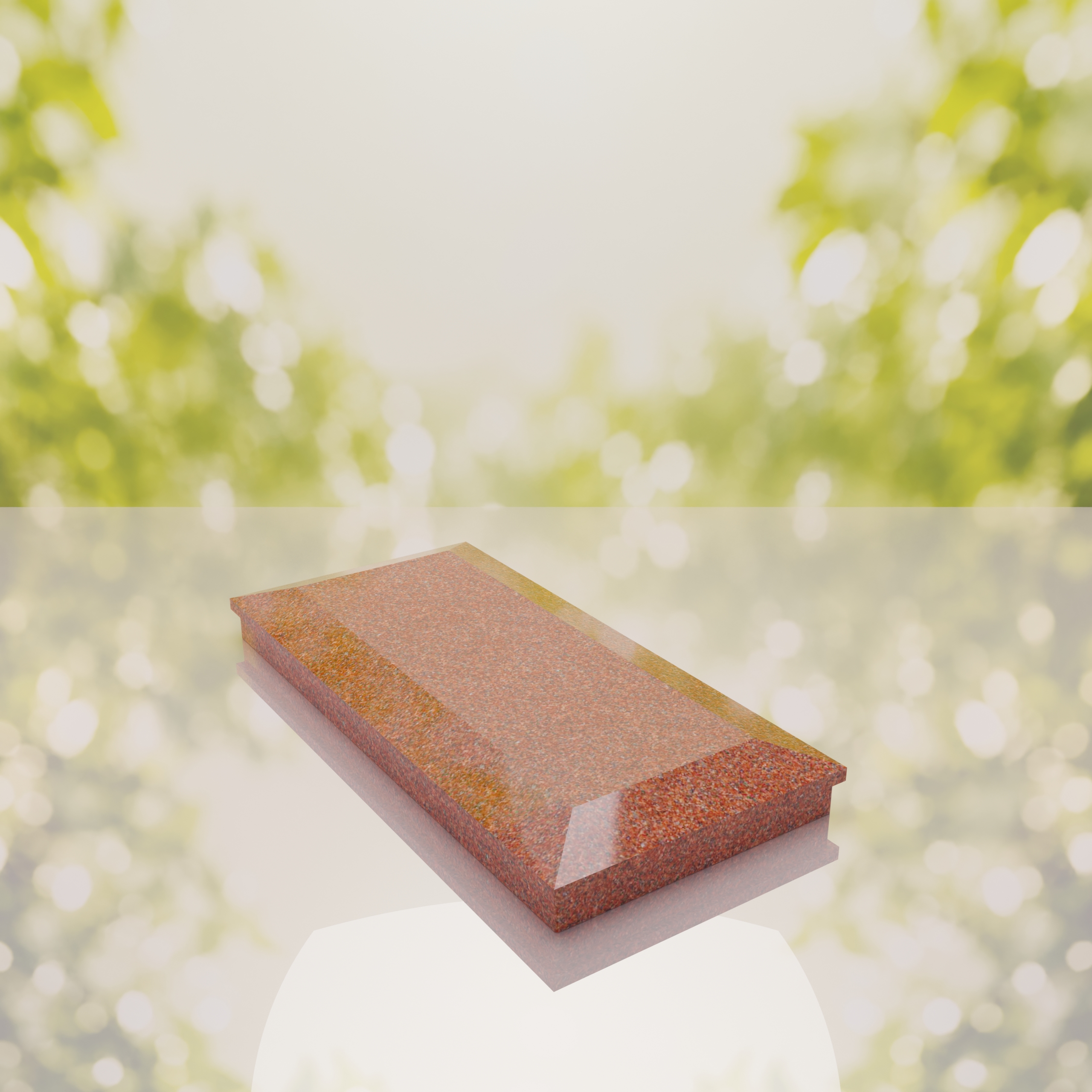 Beveled Top Granite Ledger Memorial thumbnail 11