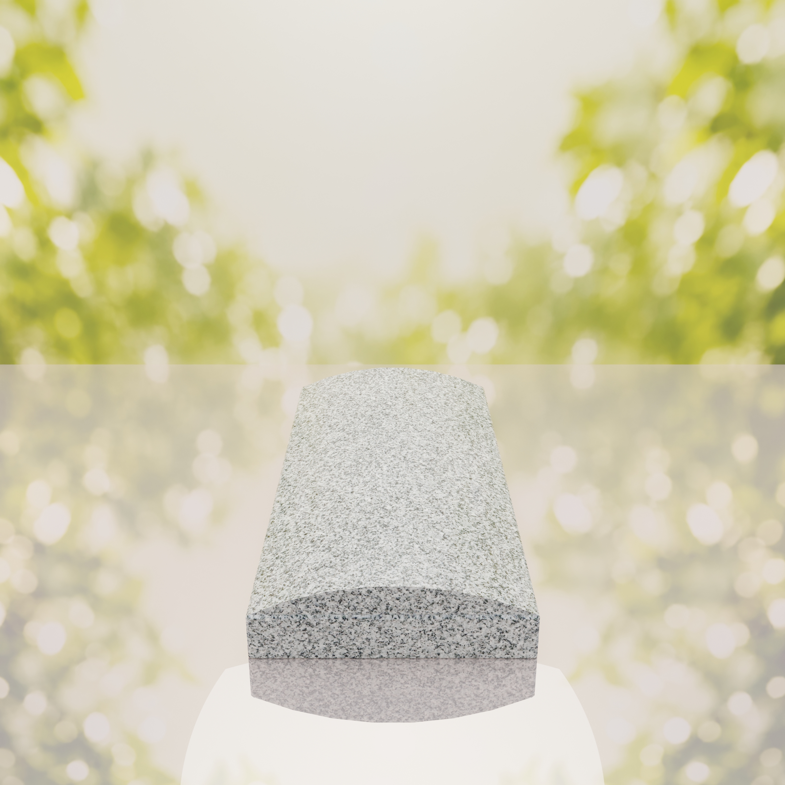 Arched Top Granite Ledger Memorial thumbnail 6