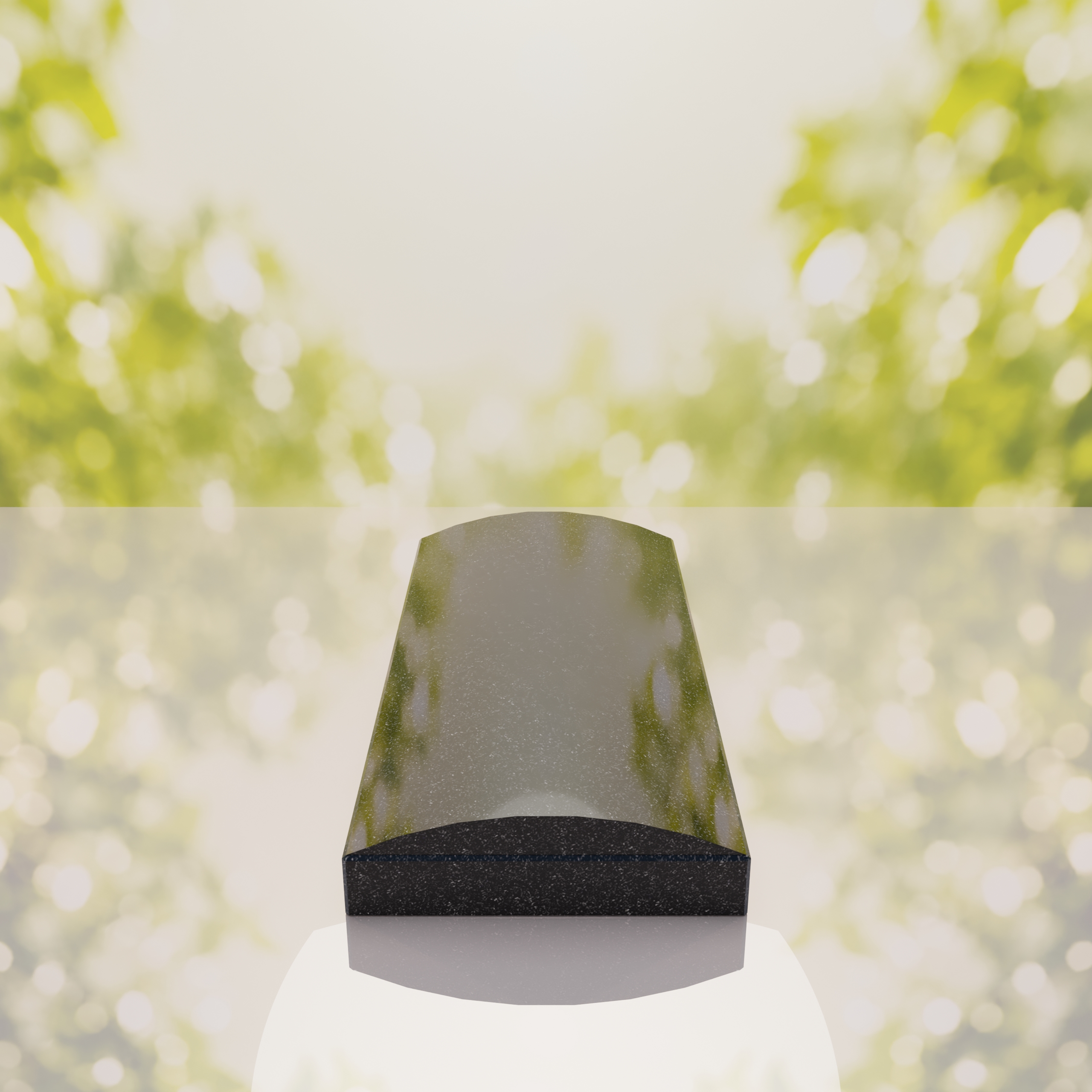 Arched Top Granite Ledger Memorial thumbnail 14