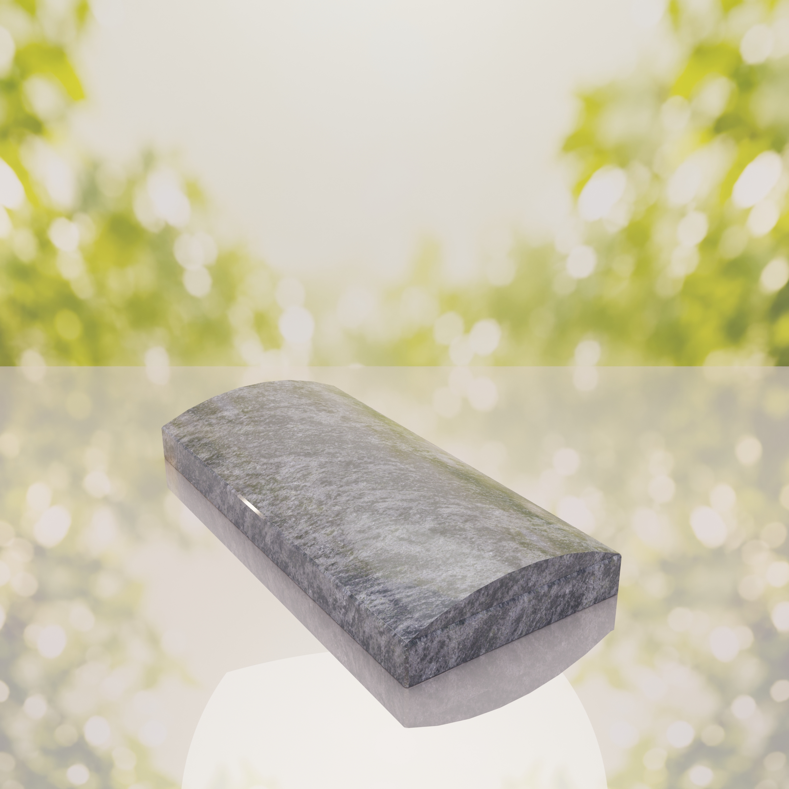 Arched Top Granite Ledger Memorial thumbnail 9
