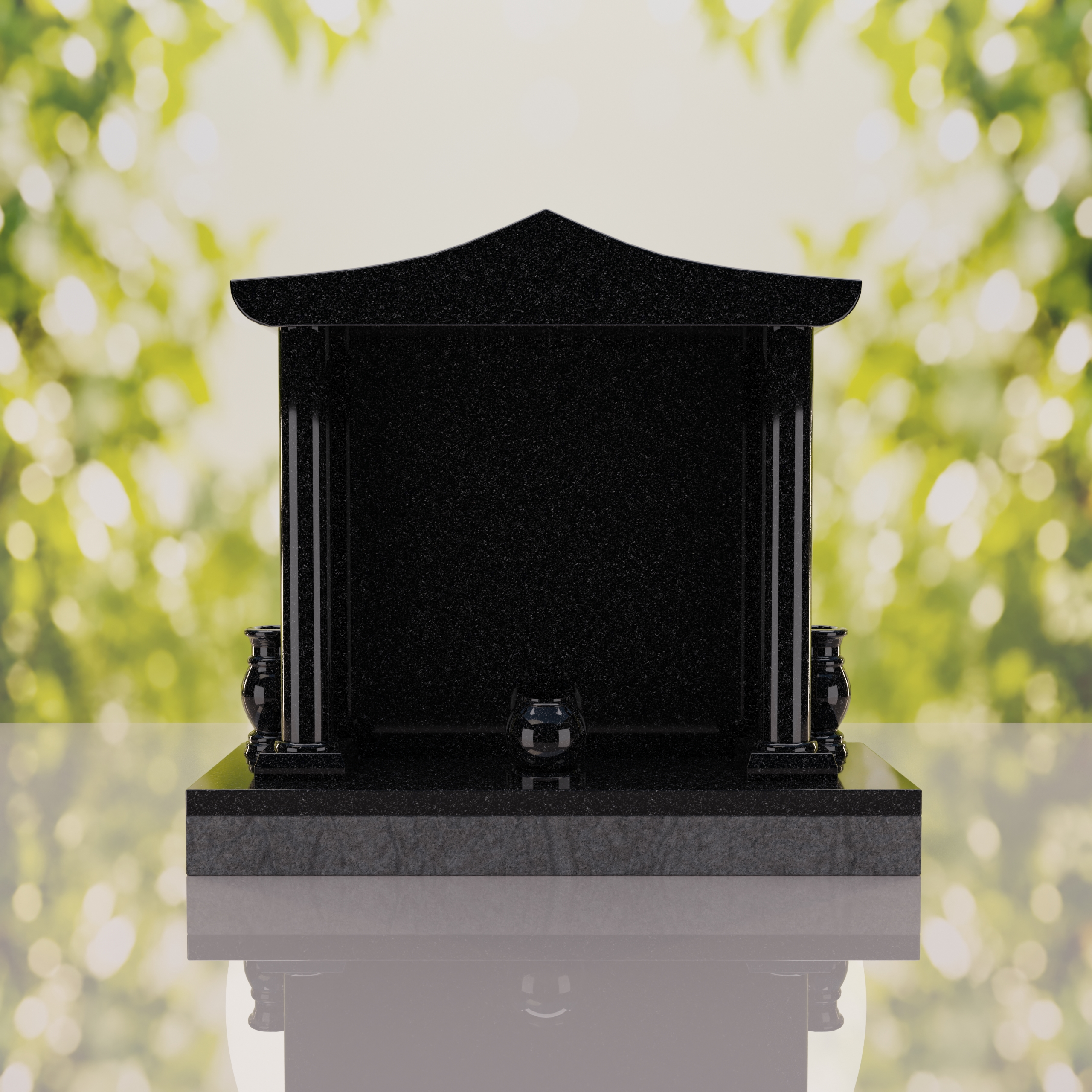 Asian Pavilion Granite Memorial thumbnail 5