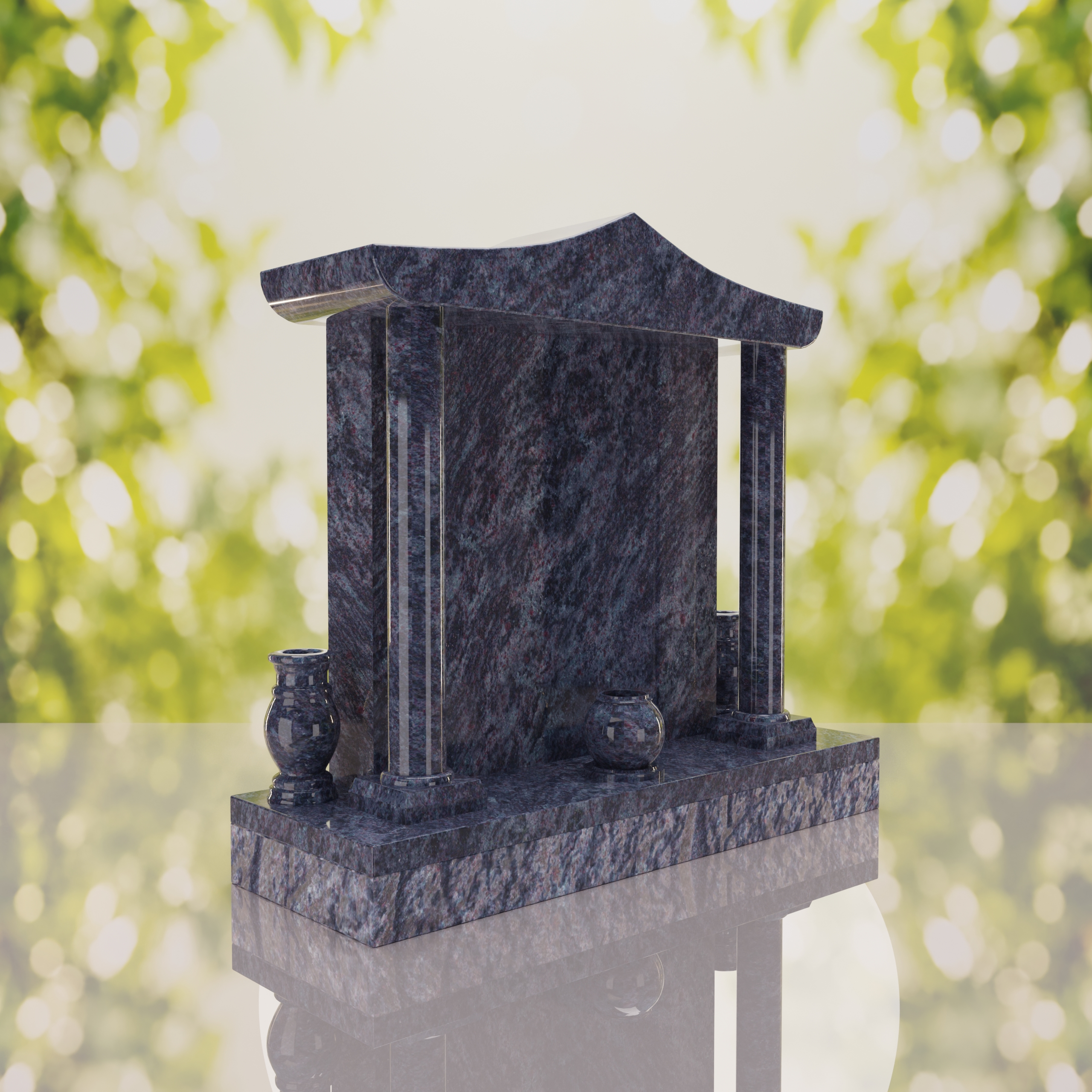Asian Pavilion Granite Memorial thumbnail 10