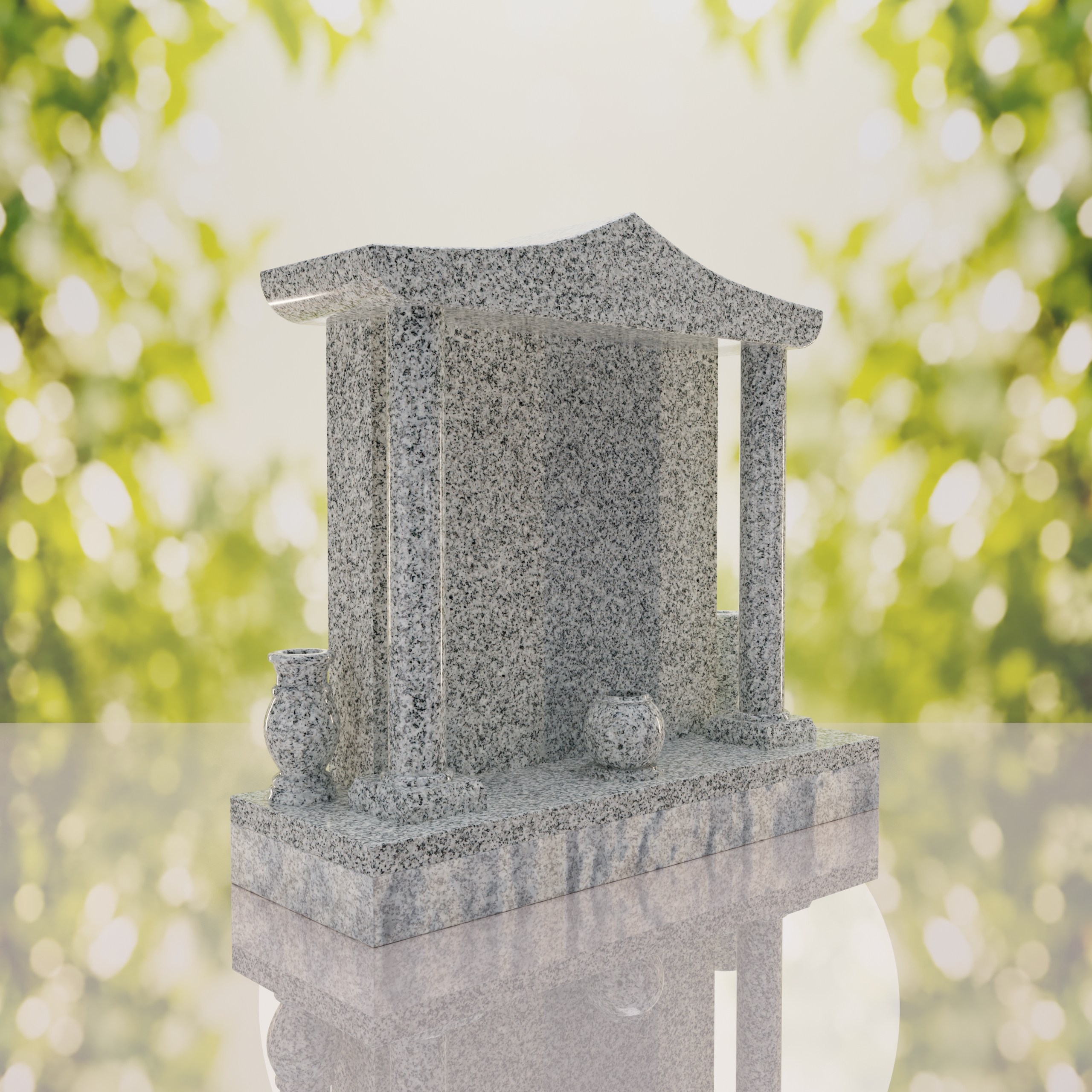 Asian Pavilion Granite Memorial thumbnail 13