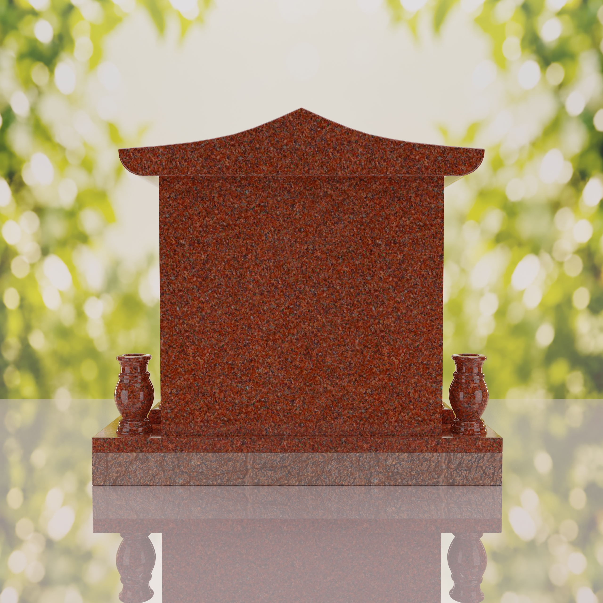 Asian Pavilion Granite Memorial thumbnail 3