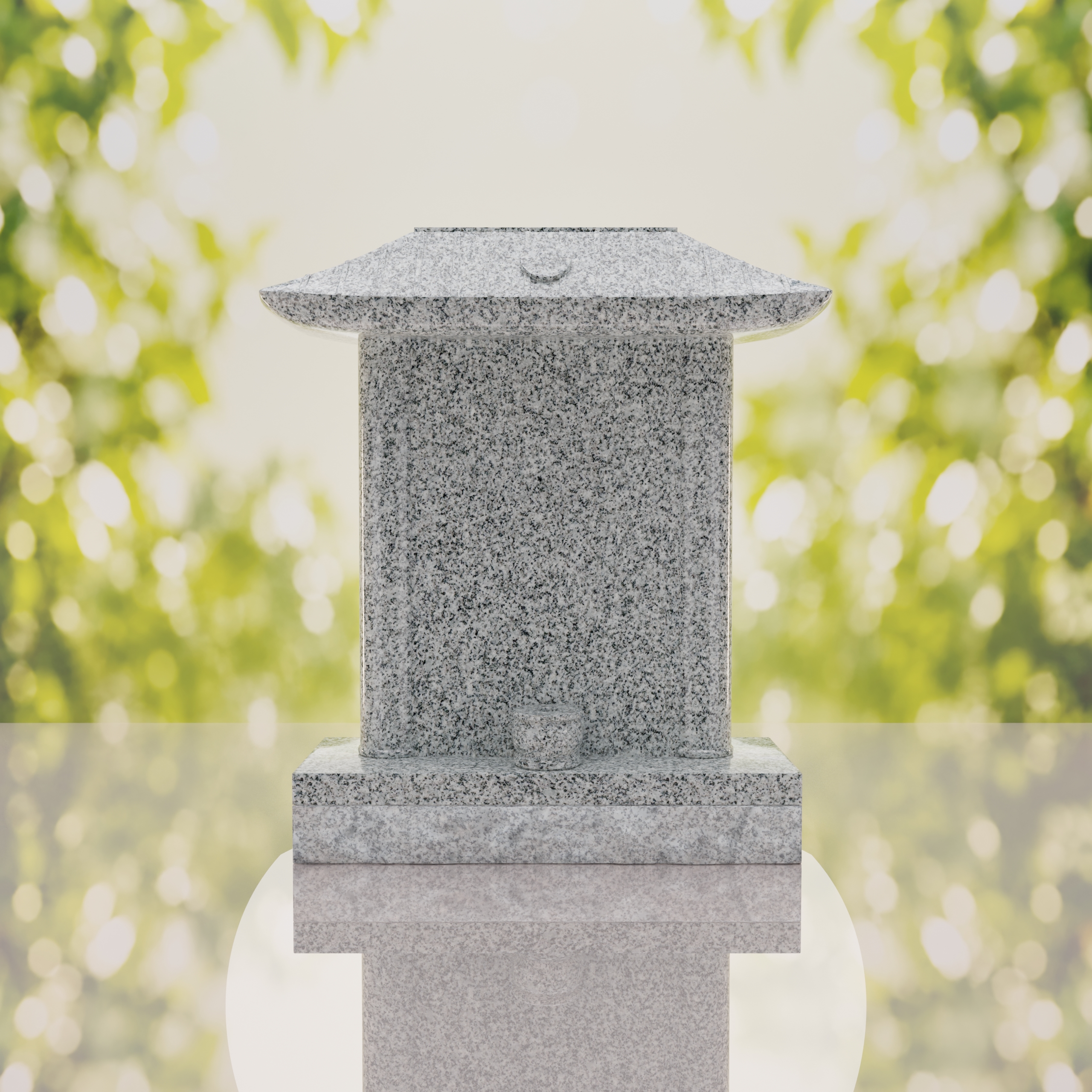 Pagoda Roof Granite Memorial thumbnail 14